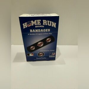 MLB Minnesota Twins Baseball Home Run Bandages lot 20, New Team Logo